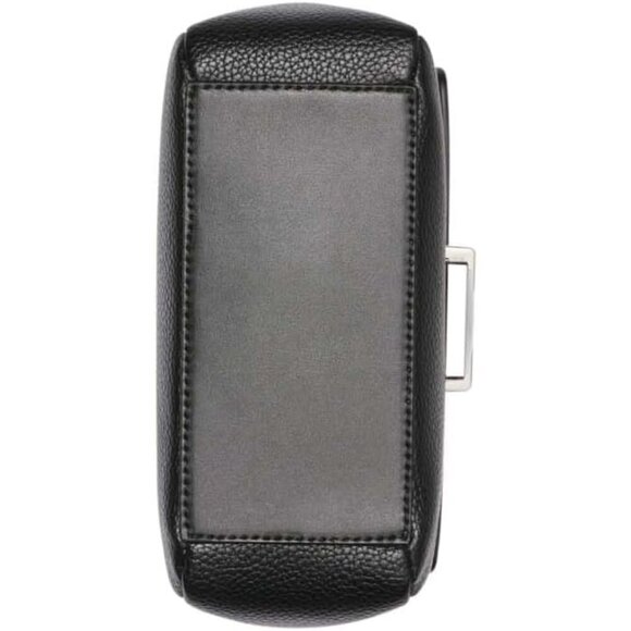 Clove Vegan Leather Crossbody Bag Triple Compartments Organizer Womens - Picture 3 of 5